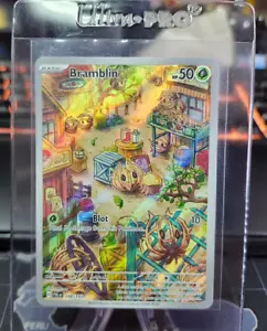 Bramblin - #198/193 - Paldea Evolved - Illustration - Rare Holo Pokemon Card NM! - Picture 1 of 2