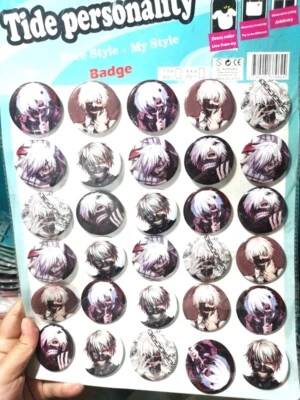 Nuevo 30 piezas Broche Insignia Anime Japonés Pin Niños Broches F77 Foto 1 de 3