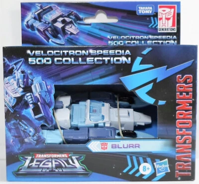 HASBRO 2022 TRANSFORMERS VELOCITRON SPEEDIA 500 BLURR DELUXE ROBOT FIGURE SEALED - Image 1 of 4