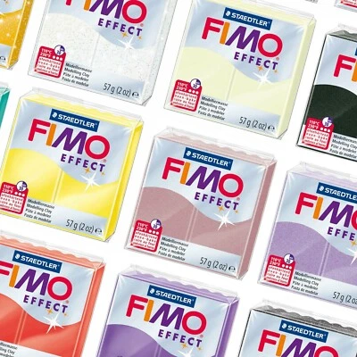 FIMO Effekt Polymer Ofen Modellier Ton - 36 Farben - 57g - Kaufen 5 Get 2 Gratis - Bild 1 von 4