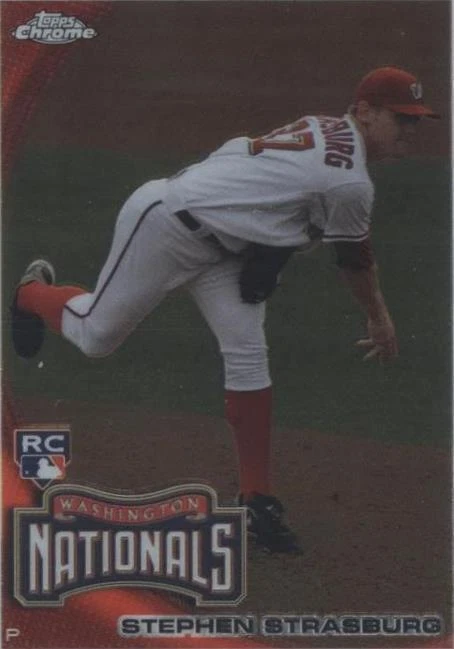 2010 Topps Chrome - Stephen Strasburg #212