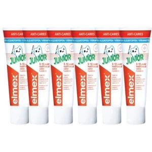 Elmex Junior Zahnpasta (NL) 75 ml x 6 Stück
