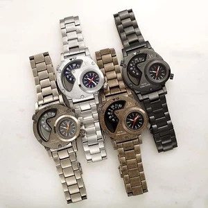 Reloj Pulsera Hombre Joshua & Sons JX143 Multifunción Doble Tiempo Acero Inoxidable - Imagen 1 de 13