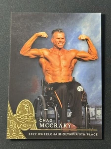 2023 Mr. Olympia CHAD MCCRARY 2022 Wheelchair Olympia 9th Place #BCM2 - Picture 1 of 2