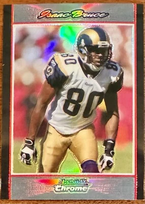 2007 Bowman Chrome Isaac Bruce Refractors #BC159 | HOF | Rams - Image 1 of 2
