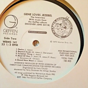 RADIOSENDUNG: GEFFEN RECORDS PRÄSENTIERT 'GENE LOVES JEZEBEL' MICHAEL & JAY ASTON - Bild 1 von 4