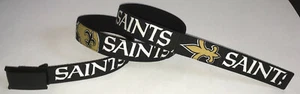 New Orleans Saints BELT Buckle Logo Football Fan Game Gear NFL Shop Team Apparel - Picture 1 of 4
