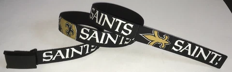 New Orleans Saints BELT Buckle Logo Football Fan Game Gear NFL Shop Team Apparel Cover