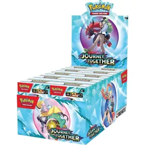 🟦Pokemon TCG SV09 Journey Together Build & Battle Box - 4x Packs + Promo Card - Picture 1 of 5