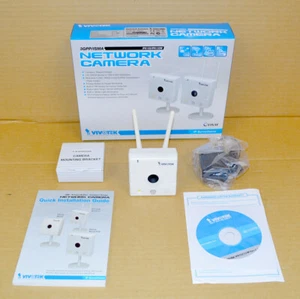 Vivotek IP8133W 1 Megapixel Privacy Button Compact Design Fixed Network Camera - Picture 1 of 5