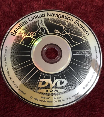 2000-2003 Acura RL / TL / CL купе навигации OEM DVD карта❇️ - Изображение 1 из 4