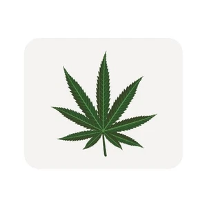 Podkładka pod mysz tekstylna konopie konopie cannabis flaga podkładka pod mysz - Zdjęcie 1 z 1