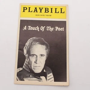 Playbill A Touch Of The Poet January 1978 Helen Hayes Theatre - Picture 1 of 4