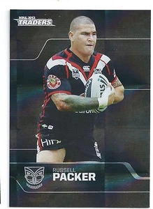 2013 NRL Traders Parallel PS178 Russell PACKER New Zealand Warriors - Picture 1 of 1