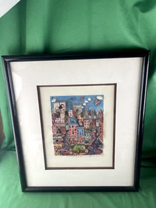 CHARLES FAZZINO “HOORAY NEW YORK” 3D POP ART 293/475 - Picture 1 of 8