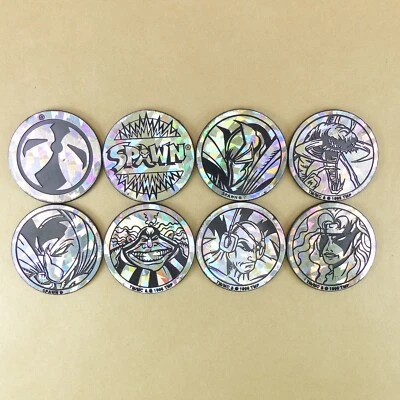 Lot of 8 SPAWN Kini Slammers Authentic The World POG Federation Todd McFarlane - Image 1 of 2