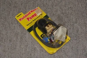 Universal Windshield Washer Pump Motor 12V car/truck w/hose/wires/splice clips - Picture 1 of 3