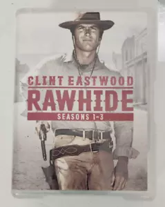 Clint Eastwood Rawhide Seasons 1-3 DVD Box Set New 84 Episodes 23 Discs - Picture 1 of 22