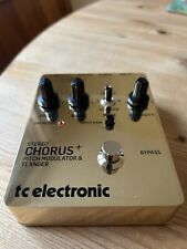 TC Electronic SCF Gold Stereo Chorus + Flanger + Vibrato Limited Edition Gold