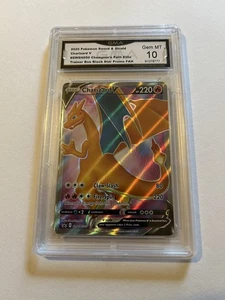 Charizard V Swsh050 Swsh: Sword & Shield Promo Karten Holo * GSA GRADED 10 MINT * - Bild 1 von 7