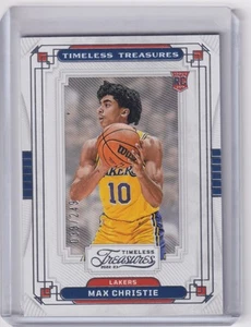 2022-23 Panini Chronicles Max Christie RC #361 Timeless Treasures Patch - Foto 1 di 2
