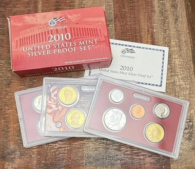 2010-S Silver Proof Set in OGP with COA - Image 1 of 3