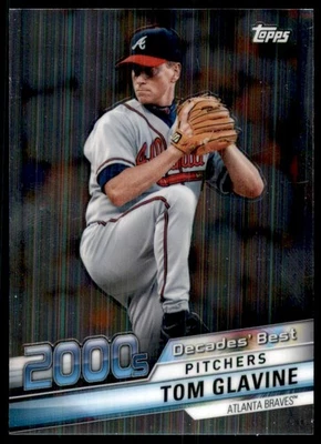 Topps Decades Best Chrome 2020 Tom Glavine Atlanta Braves #DBC-77 Foto 1 de 2