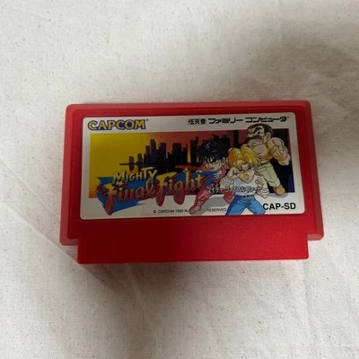 USED Mighty Final Fight NES CAPCOM Nintendo Famicom JAPAN - Image 1 of 4