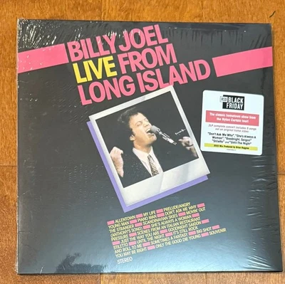 LP BILLY JOEL Live From Long Island (3LP Vinyl, RSD BF 2025) NEW MINT SEALED - Image 1 of 2