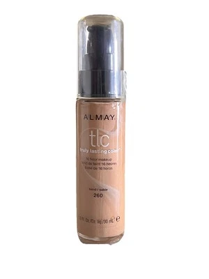 Almay TLC Truly Lasting Color 16 Hour Makeup,  260 Sand, 1 fl oz - Image 1 of 2