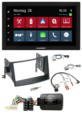 Blaupunkt Lenkrad Bluetooth DAB 2DIN USB Autoradio für Subaru Legacy Outback 09- - Bild 1 von 4