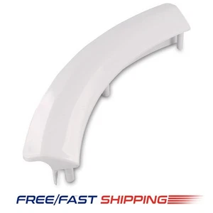 Manija de puerta blanca para secadora BOSCH SIEMENS repuesto curvo y 497522 - Imagen 1 de 9