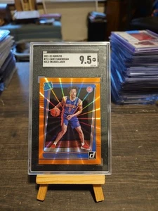 2021-22 Donruss - Rated Rookie Cade Cunningham #211 Holo Orange Laser SGC 9.5 - Picture 1 of 2