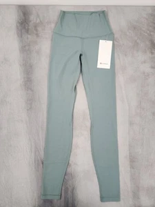 Pantalone Lululemon Align HR 28" donna taglia 2 blu cratere nuovo - Foto 1 di 7