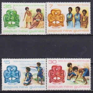1977 Papua New Guinea Mint stamps Scouting Scouts avdpz - Picture 1 of 1