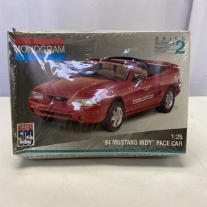 Monogram 1994 Mustang Indy Pace Car 1:25 Model Kit New in Sealed/new See Pics - Picture 1 of 6