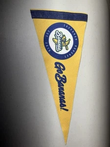 Savannah Bananas Pennant Flag-Perfect For Autographs! - Picture 1 of 1
