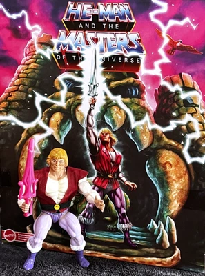 1984 PRINCE ADAM • CUSTOM PRINT • VINTAGE MASTERS OF THE UNIVERSE - Image 1 of 4
