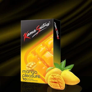 KamaSutra Mango Flavored Condoms for Men 30 Condoms. - Picture 1 of 6