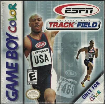 ESPN Int''l Track & Field GBC (nova versão lacrada de fábrica dos EUA) Game Boy Col - Imagem 1 de 3