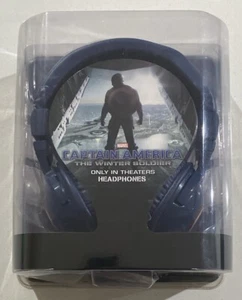 MARVEL/CAPTAIN AMERICA/THE WINTER SOLDIER/HEADPHONES/RARE✔PROMOTIONAL ITEM/BNIB✔ - Picture 1 of 6