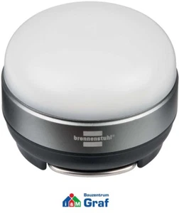 BRENNENSTUHL LED Lampada Da Esterno/Camping OLI 0200 Argento - Foto 1 di 4