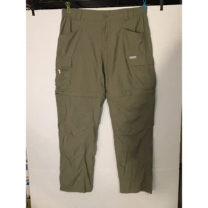 Columbia Womens Activewear Pants Brown Cargo Packable Convertible Hiking L New - Picture 1 of 8