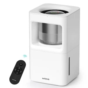Evaporative Humidifier for Bedroom, 2.11Gal/8L Quiet Humidifiers Large Room w... - Picture 1 of 9