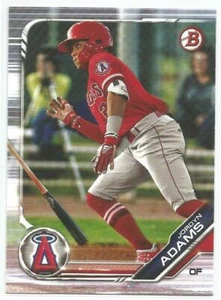 Jordyn Adams LA Angels 2019 Bowman Draft - Picture 1 of 3