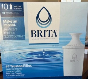 NEW BRITA Elite Replacement Filters For Pitcher Dispensers 4 Filters #1603325 - Picture 1 of 1