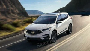 Acura RDX White High Res Wall Decor Print Photo Poster - CAR318 - Picture 1 of 1
