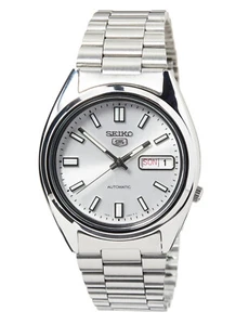 Seiko 5 FIVE Herren-Armbanduhr Automatik SNXS73K1 Datumsanzeige Glasboden - Bild 1 von 3