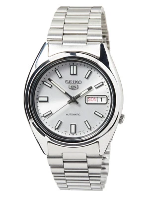 Seiko 5 FIVE Herren-Armbanduhr Automatik SNXS73K1 Datumsanzeige Glasboden - Bild 1 von 3
