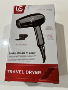 Las mejores ofertas en Mango Plegable Negro Secador Secador de pelo | eBay